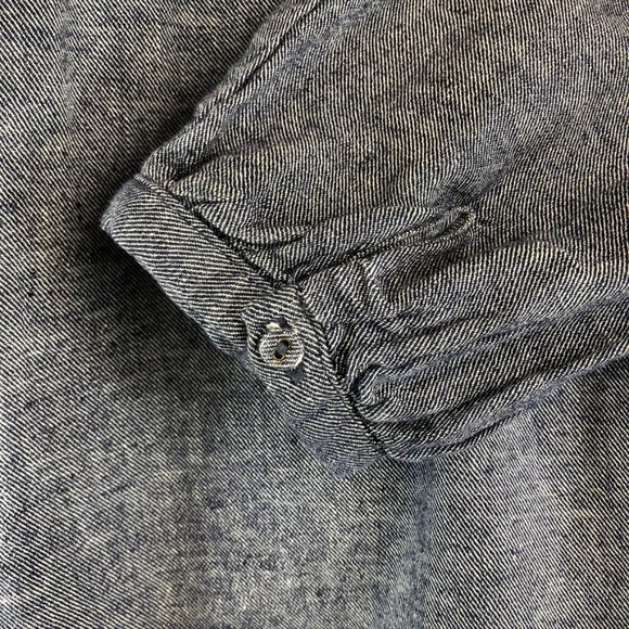 Shuca Global Work Pop-Over Cotton Blend Top - Picture 6 of 8